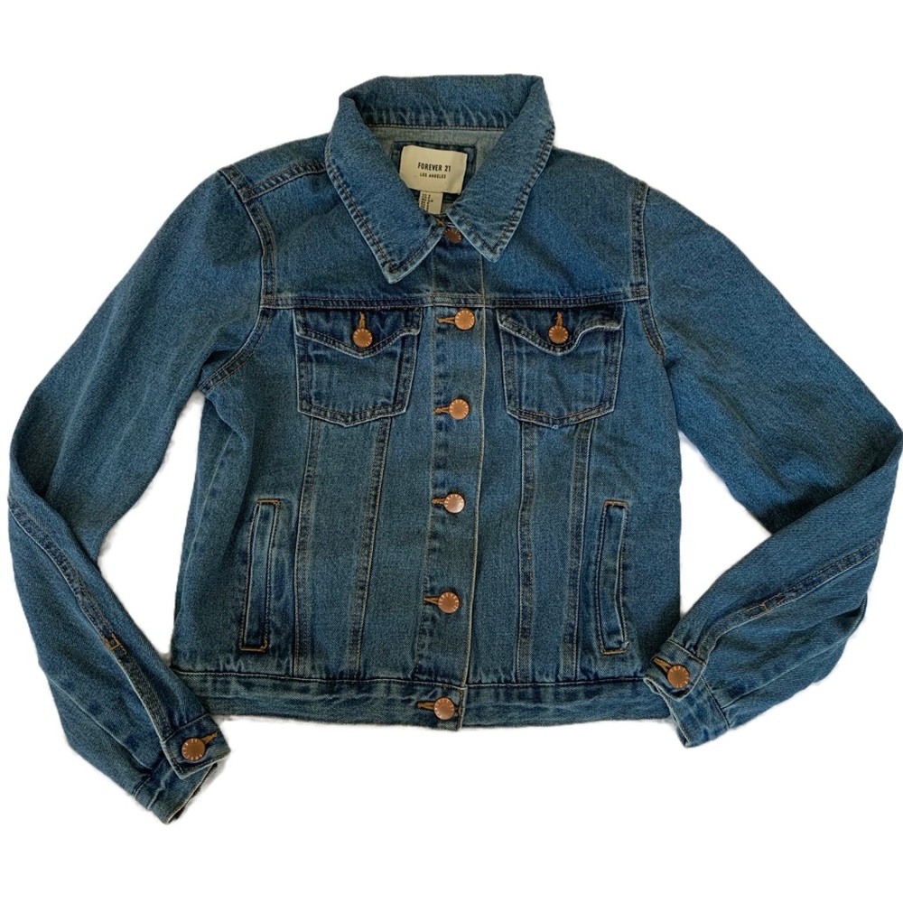 Jean Jacket By Forever 21 Women’s Size 2
